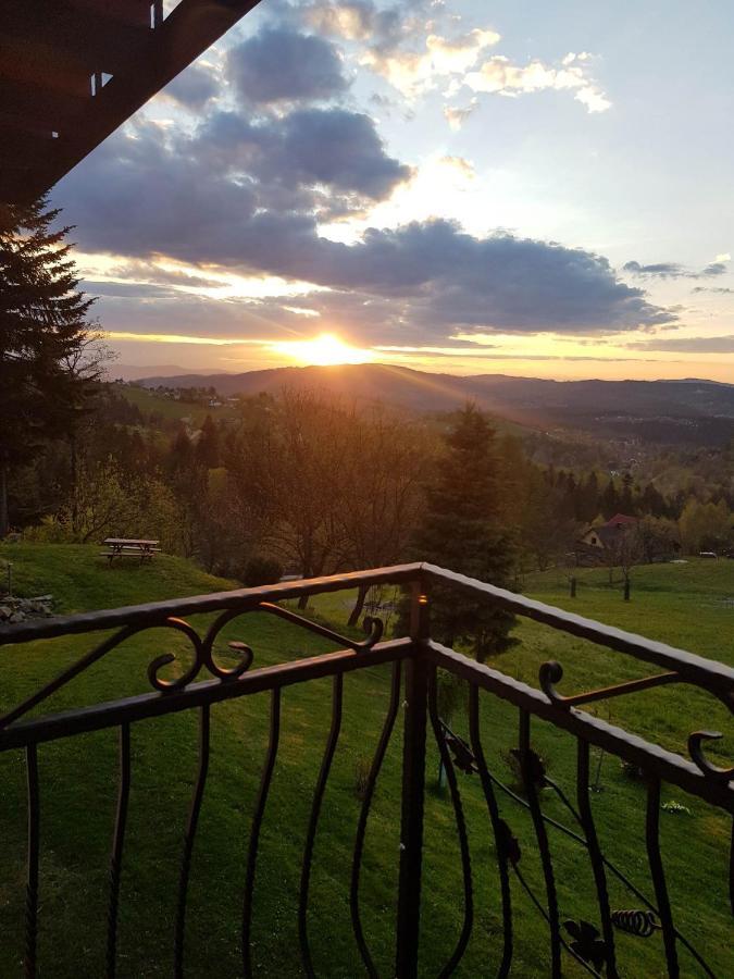 Agroturystyka Koronkowe Zacisze Koniaków Esterno foto