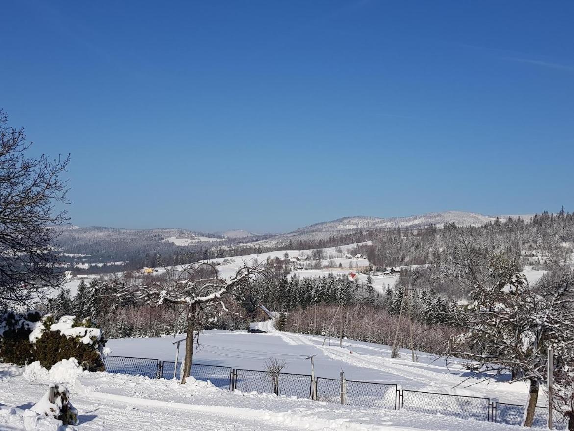 Agroturystyka Koronkowe Zacisze Koniaków Esterno foto
